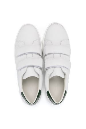 white lather sneakers GUCCI KIDS | 793052AADOV9054